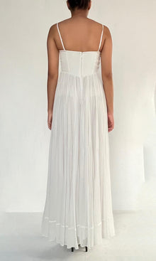Womens | Inv Viscose Long Dress | White
