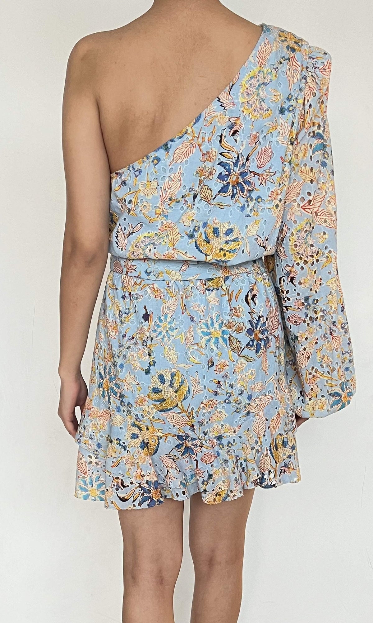 Womens | Inv Organza Lyna Short Dress | Blue