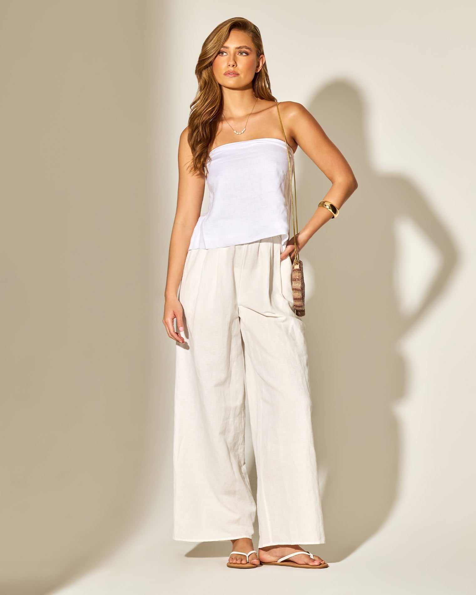 Palma Pant | White