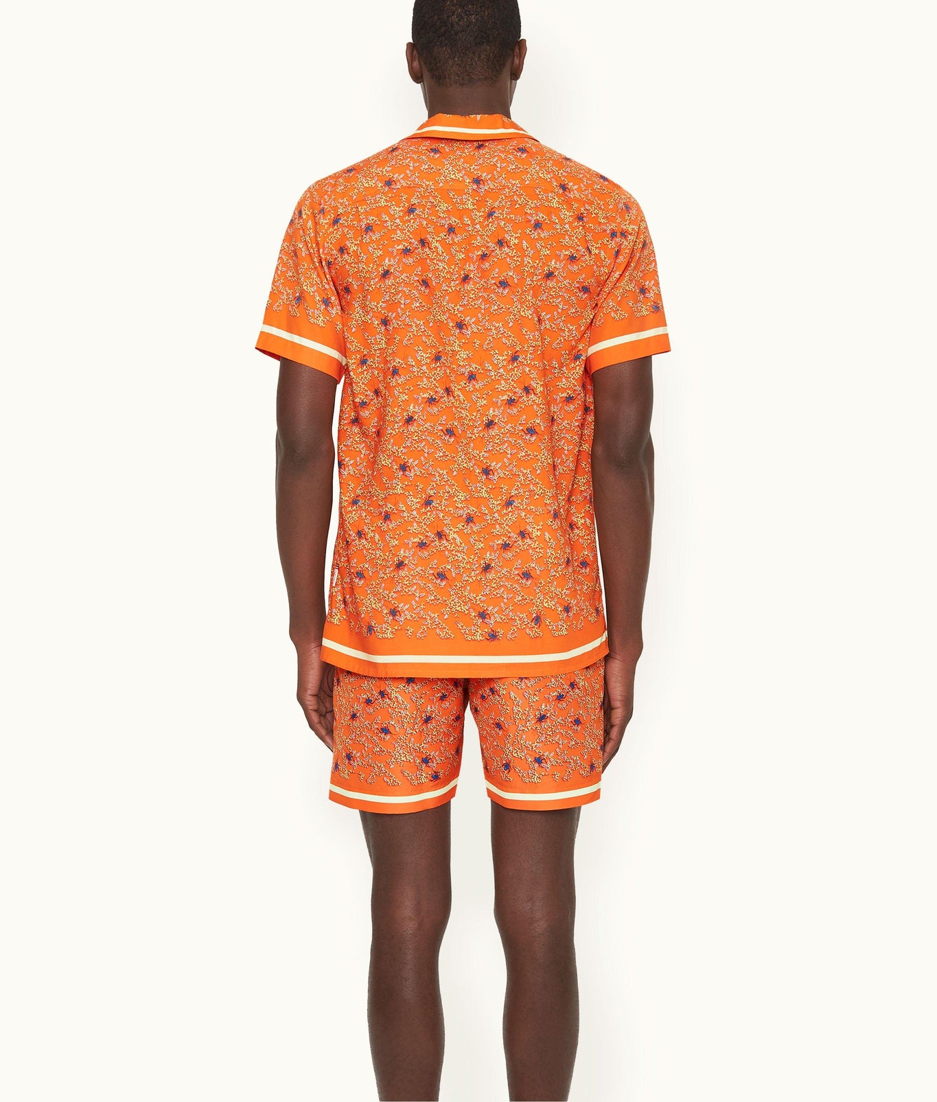 Hibbert Wonder Full Print Classic Fit Capri Collar Shirt | Havana Sun