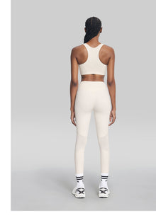 High-Waisted Impact Mesh Leggings | Ivory