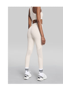 High-Waisted Impact Mesh Leggings | Ivory