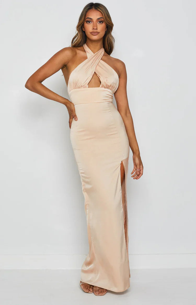 Higher Love Formal Dress | Champagne
