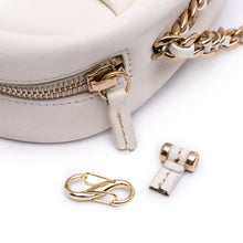 Chanel | Pre-Owned Medium Quilted Goatskin Casual Trip Camera Bag | White/Ivory