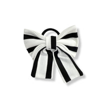 Girl | Monaco and Hair Bow Scrunchie | Black x White