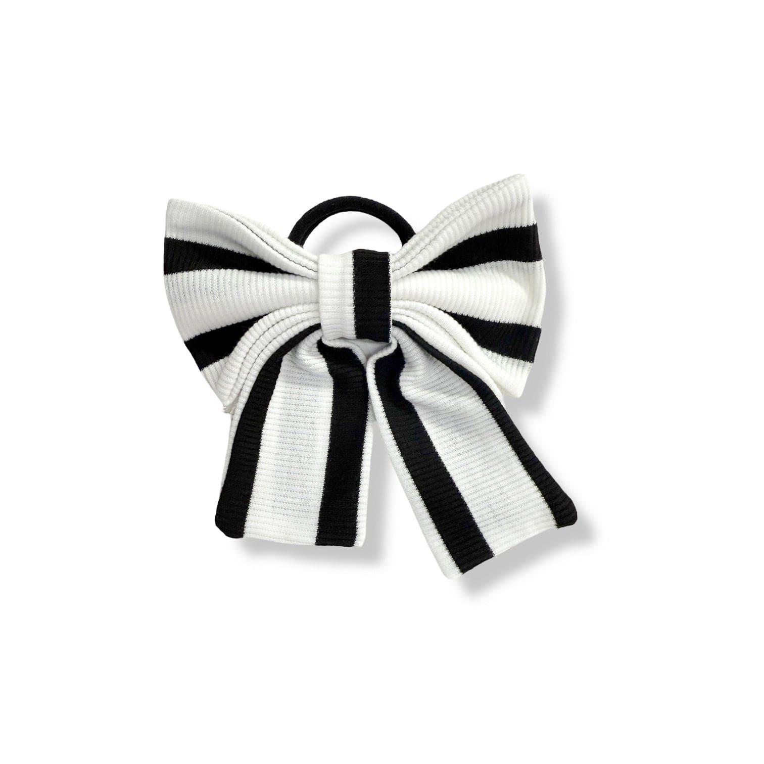 Girl | Monaco and Hair Bow Scrunchie | Black x White