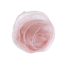 Girl | Vivian Dusty Organza Flower Hair Clip | Pink