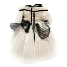 Girl | Grace Tulle Dress | Beige x Black
