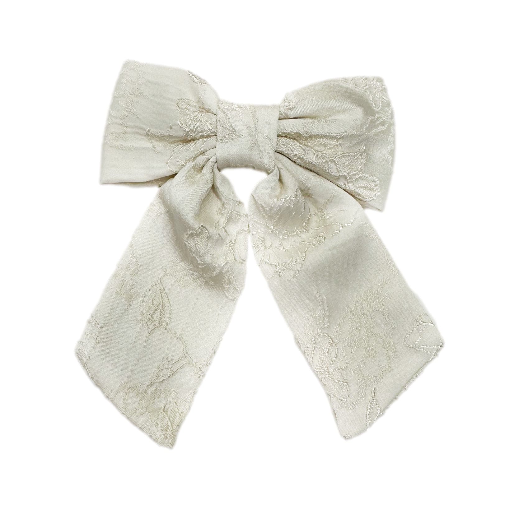 Girl | Eliza Petite Hair Bow | Ivory
