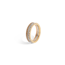 Quadricolor Ring  Half Side