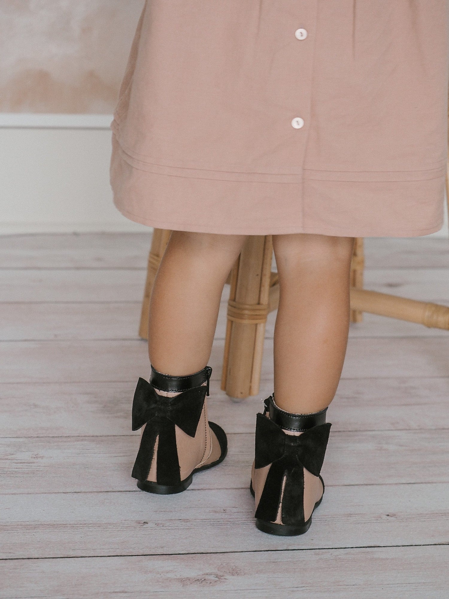 Clara Leather Booties - Petite Maison Kids