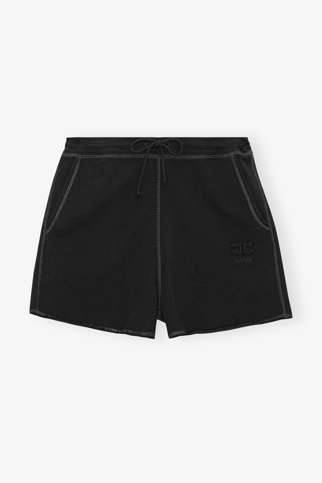Isoli Drawstring Shorts | Black