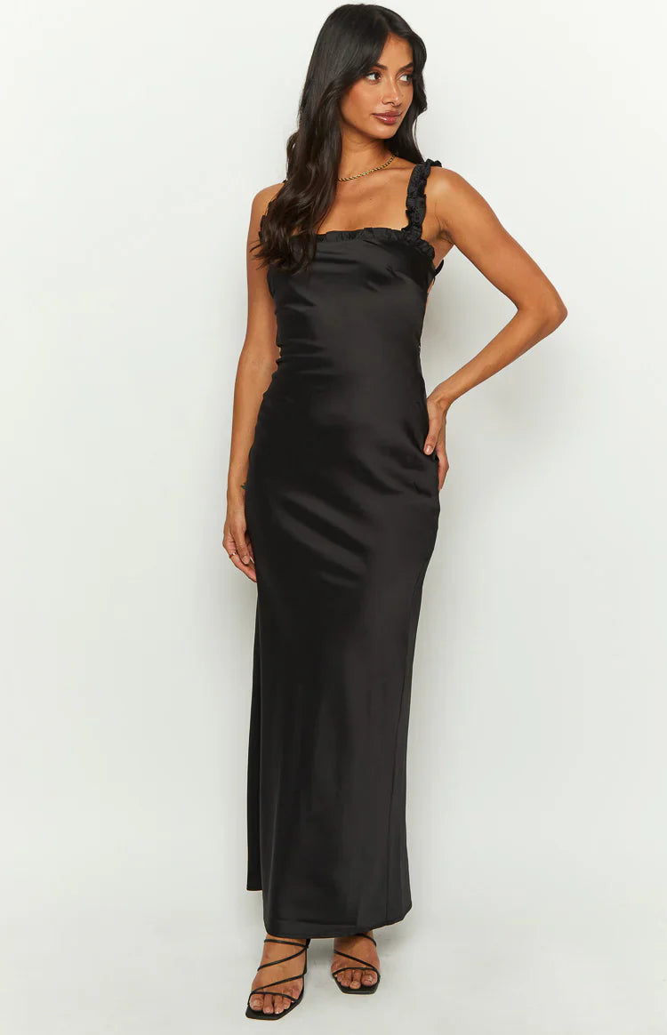 Ivy Maxi Dress | Black