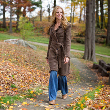 Women | Ivy Coat | Black / Camel