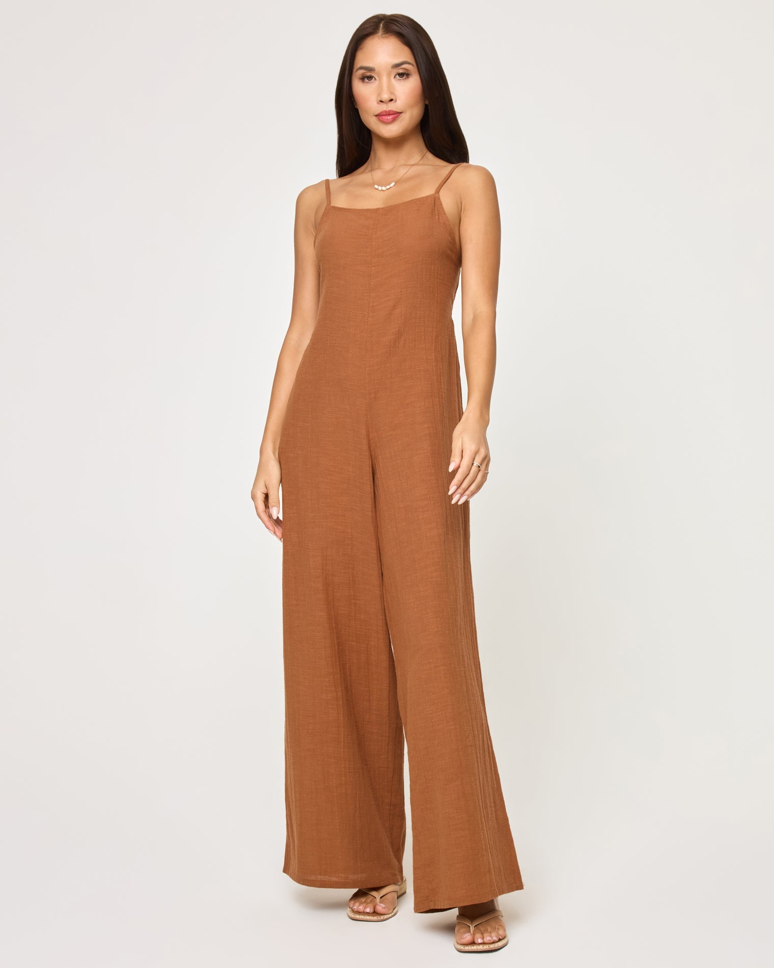 Jaida Jumpsuit | Brown Sugar