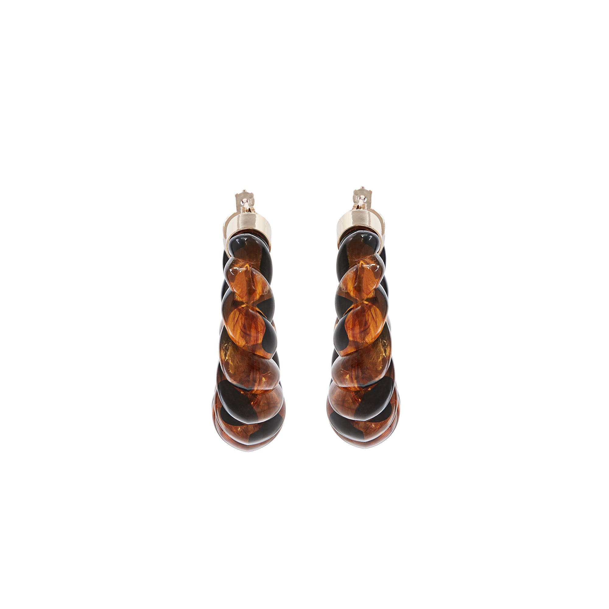 Janis Resin Hoop | Tortoise