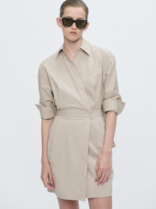 Jaxina Wrap Dress | Safari