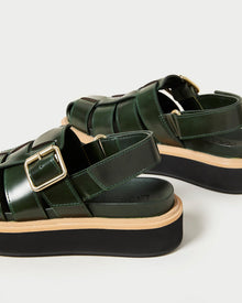 Judd Caged Sandal | Forest
