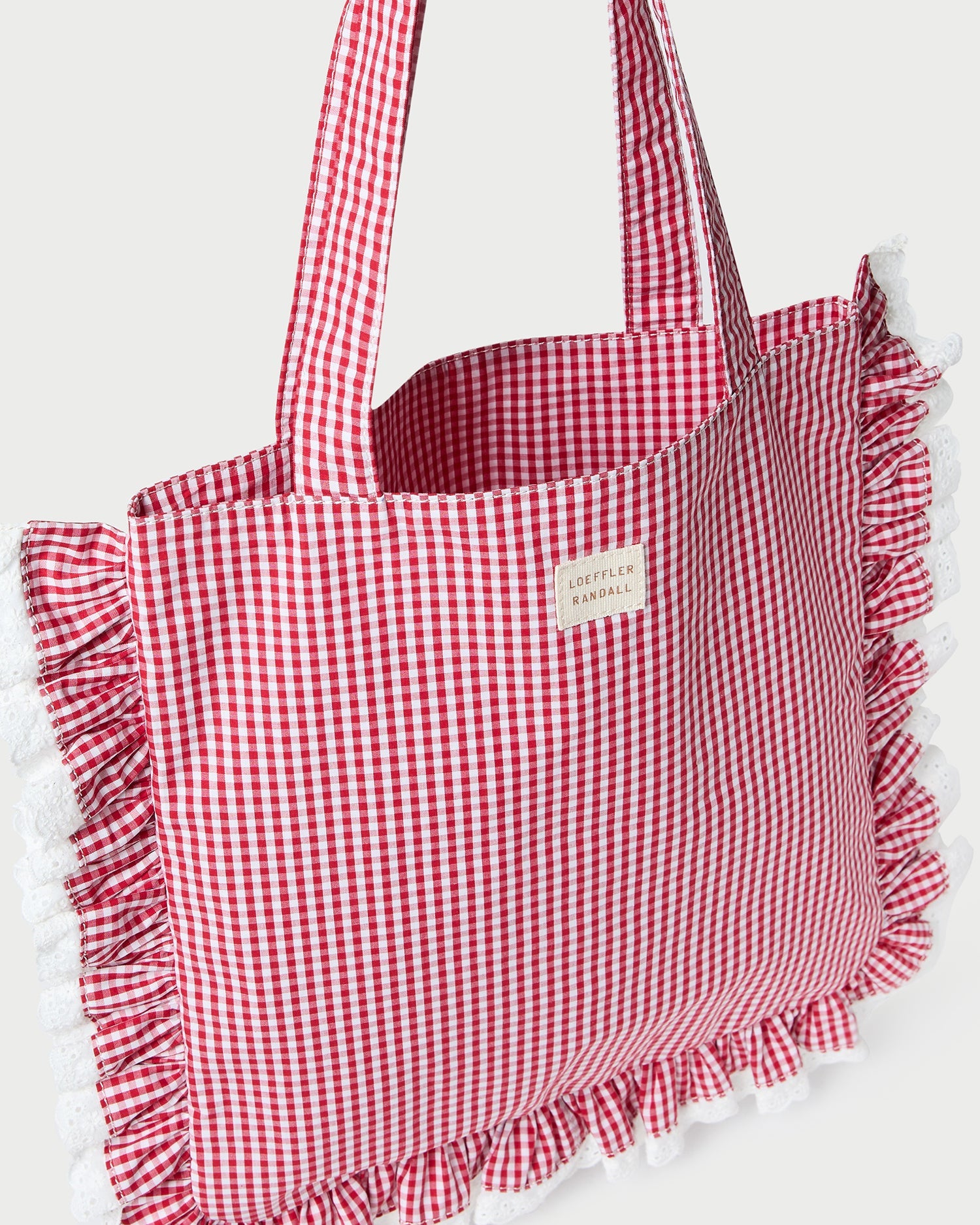 Color: White/Red Gingham