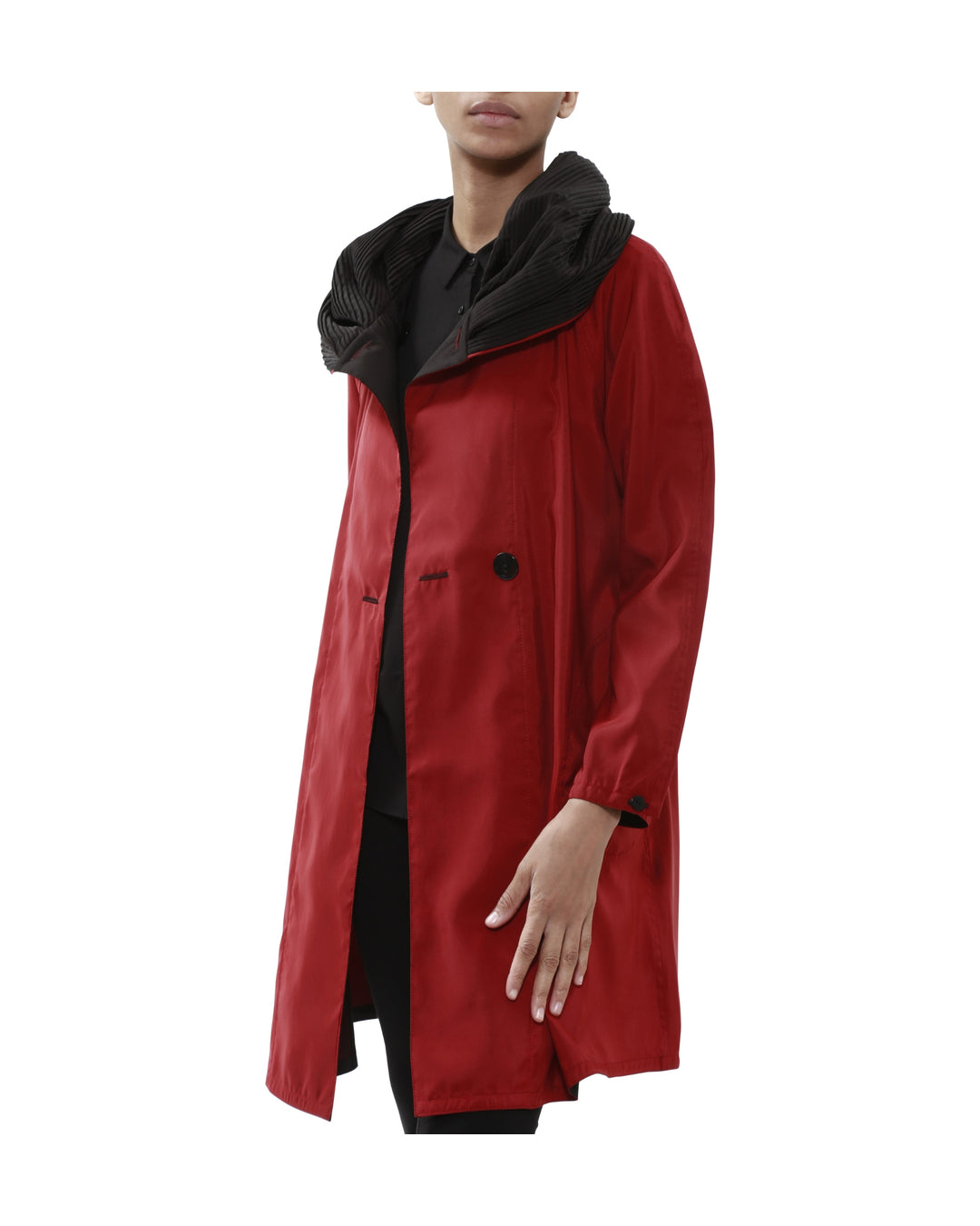 Mycra Pac | Women | Women's Raincoat | Red/Black