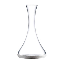 Jazz Wine Decanter With Marble Base | Clear Crystal