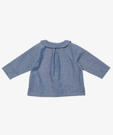 Boys | Jefferson Baby Shirt | Blue