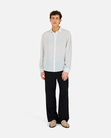 Jordan Striped Wrinkle Shirt | White