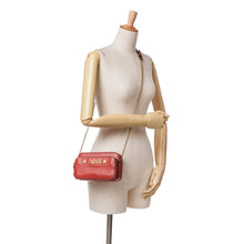 Dior | Pre-Owned Leather JAdior Camera Bag | Red
