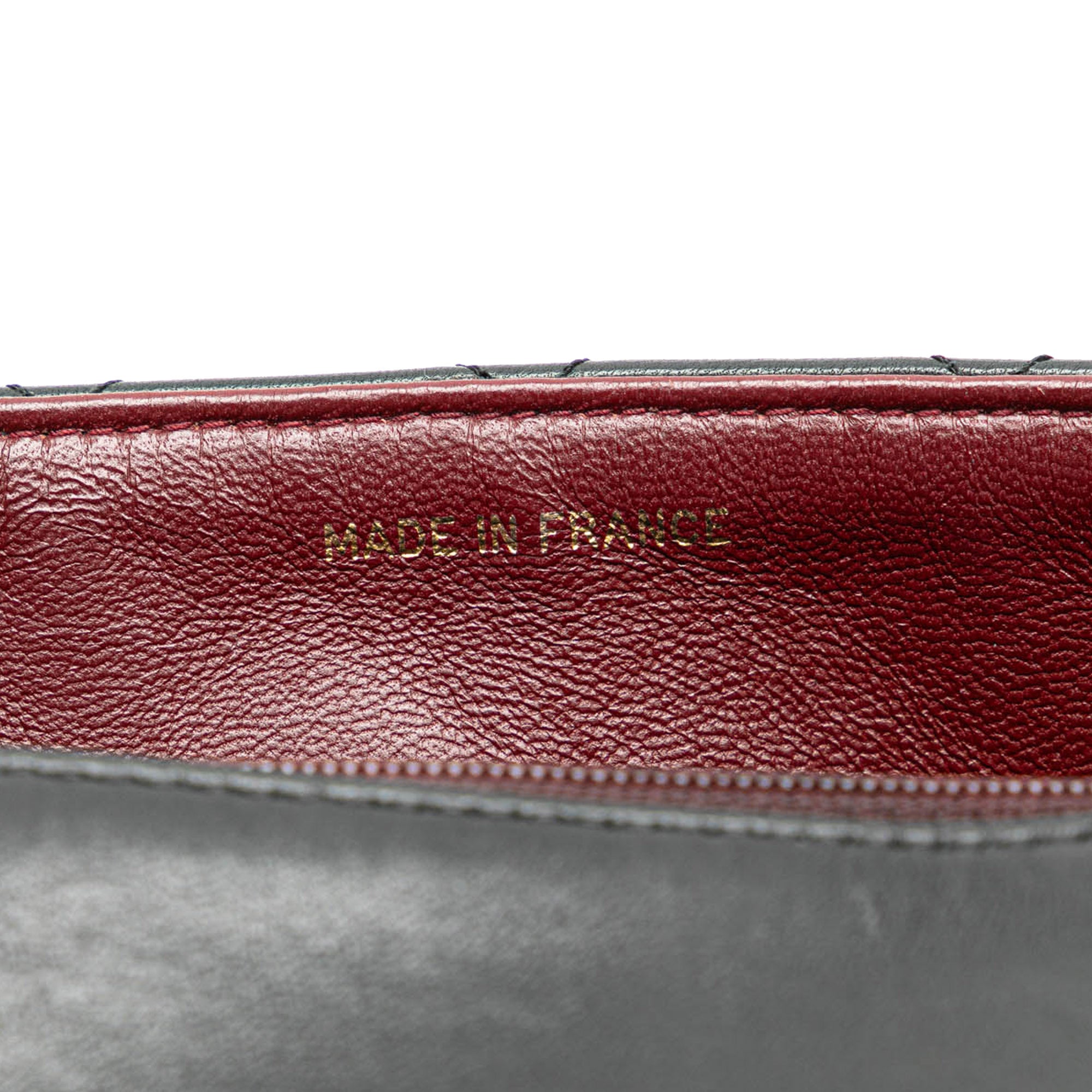 Chanel | Pre-Owned Small Square Quilted Lambskin Flap - II | Black