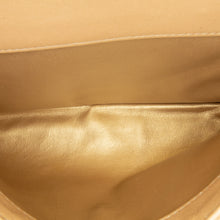 Chanel | Pre-Owned Quilted Lambskin CC Logo Bar Shoulder Bag | Brown/Beige