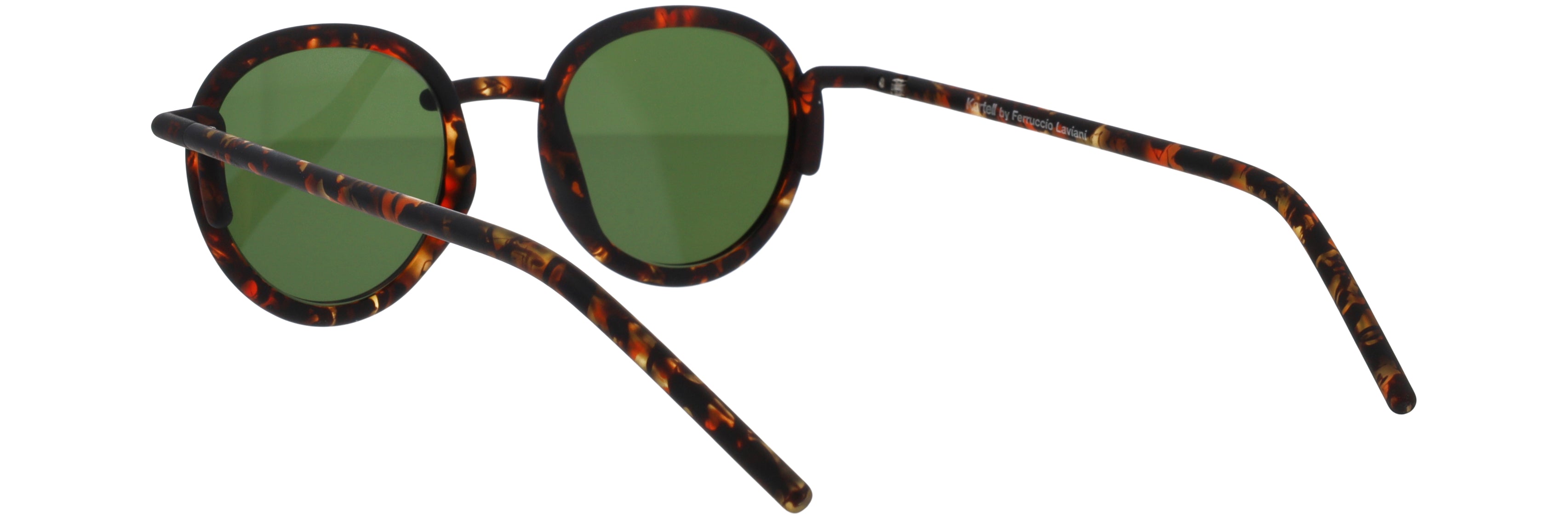 Unisex | Segmenti Oval Sunglasses | Brown Lens | Tortoise