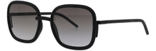 Unisex | Segmenti Square Sunglasses | Black Lens | Black