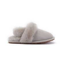 KIDS SLINGBACK MULE ICE GRAY (SHEARLING) - Australia Luxe Collective