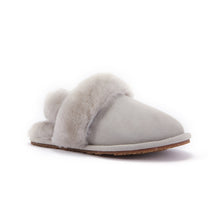 KIDS SLINGBACK MULE ICE GRAY (SHEARLING) - Australia Luxe Collective