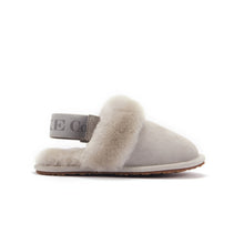 KIDS SLINGBACK MULE ICE GRAY (ELASTIC) - Australia Luxe Collective