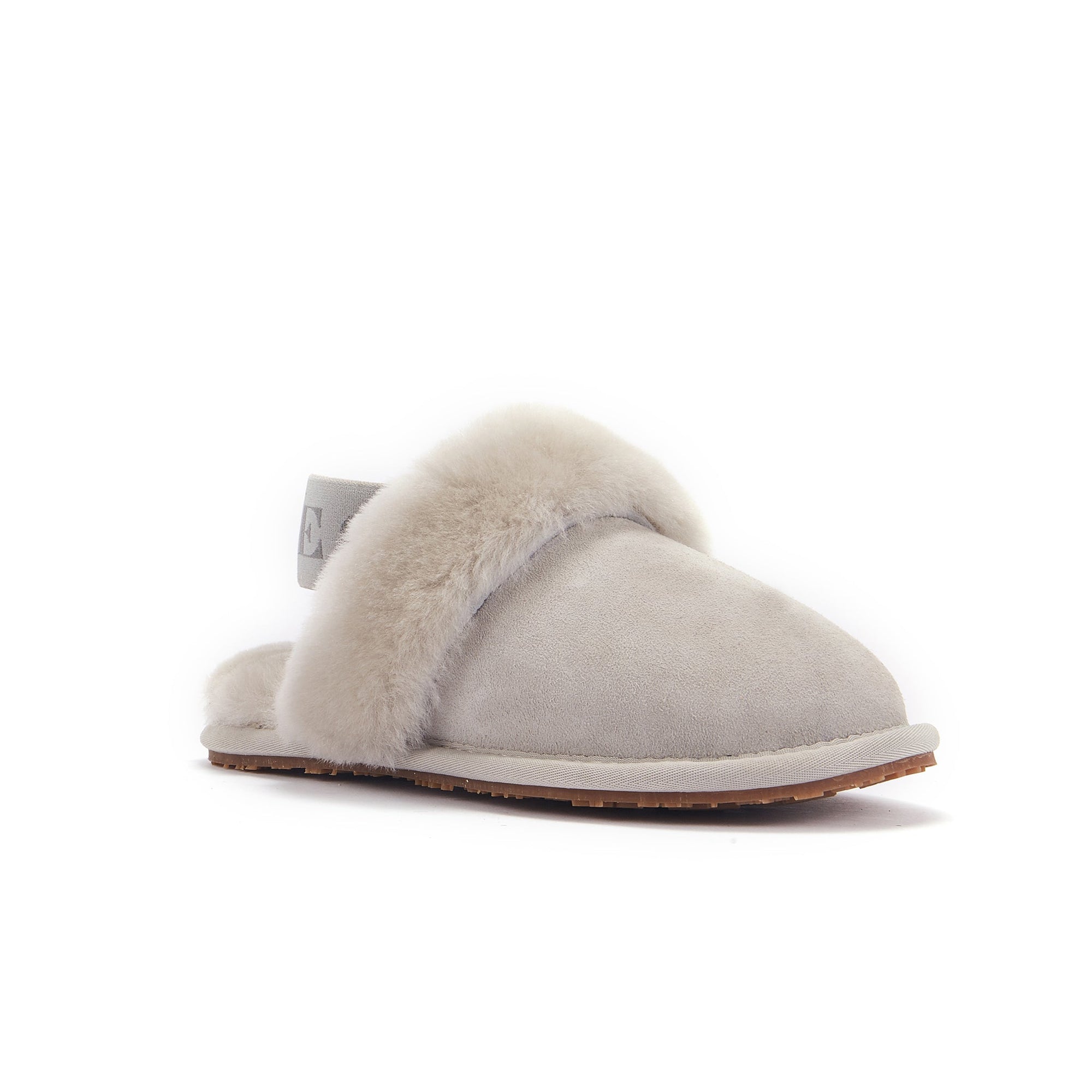 KIDS SLINGBACK MULE ICE GRAY (ELASTIC) - Australia Luxe Collective