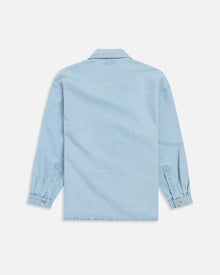 Denim Camp Shirt | Blue