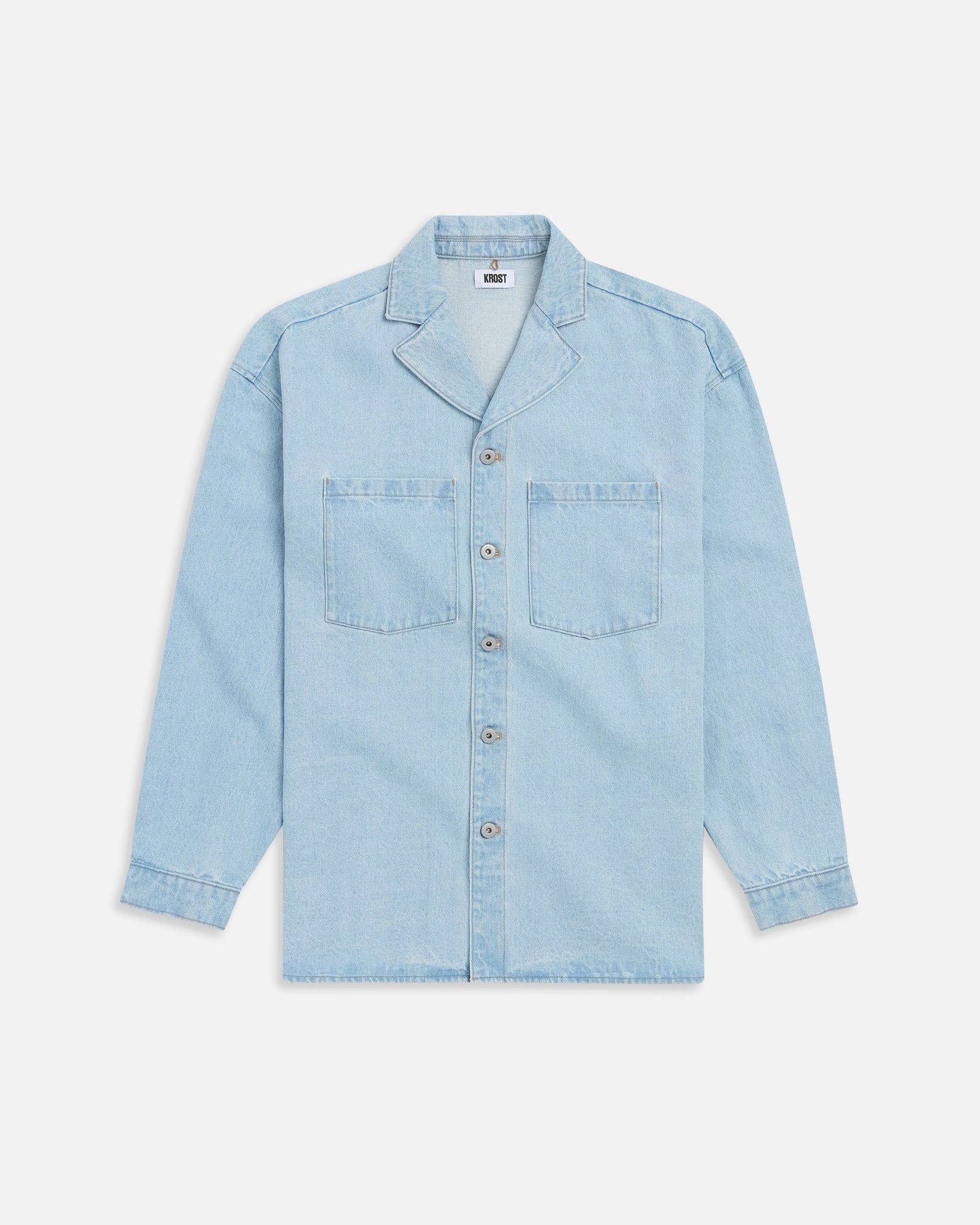 Denim Camp Shirt | Blue