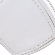 Chanel | Pre-Owned Patent Goatskin Make-Up Box Clutch With Chain | White