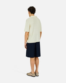 Eco Pleated Short | Blue