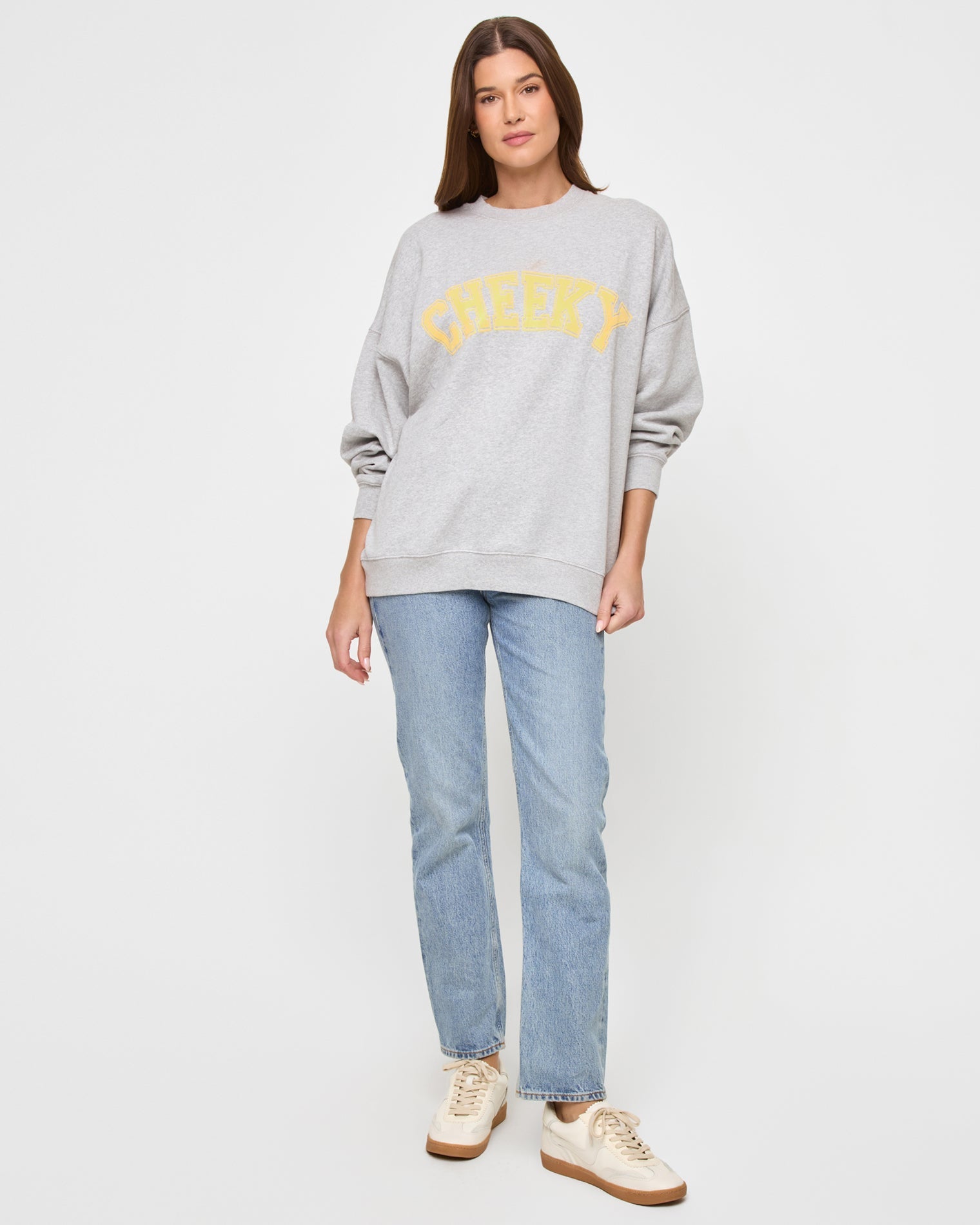 Heather Grey | Model: Maitlynn (size: S) | Hover