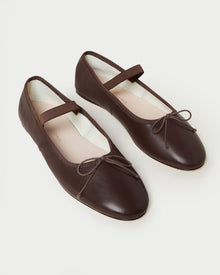 Leonie Ballet Flat | Chocolate