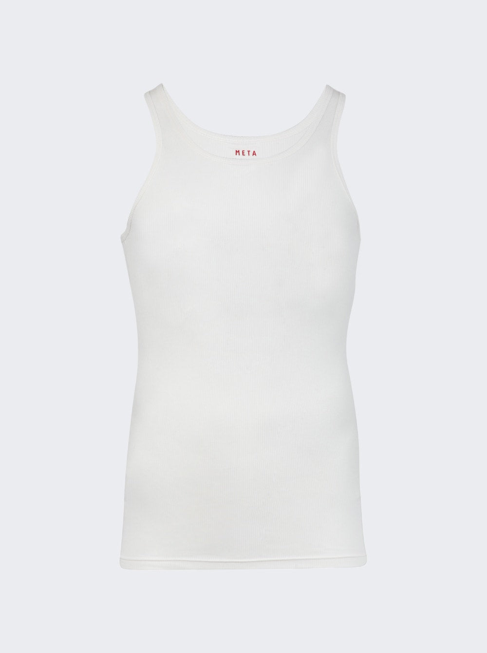 Men | Meta Campania Collective | Francis Jersey Rib Tank Top | White