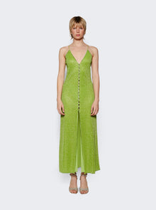 Women | Oséree | Button Up Dress | Lime