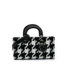 Dior | Pre-Owned Medium Canvas Macro Houndstooth Lady D Joy | Black