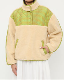 Color: Natural/Lime Check