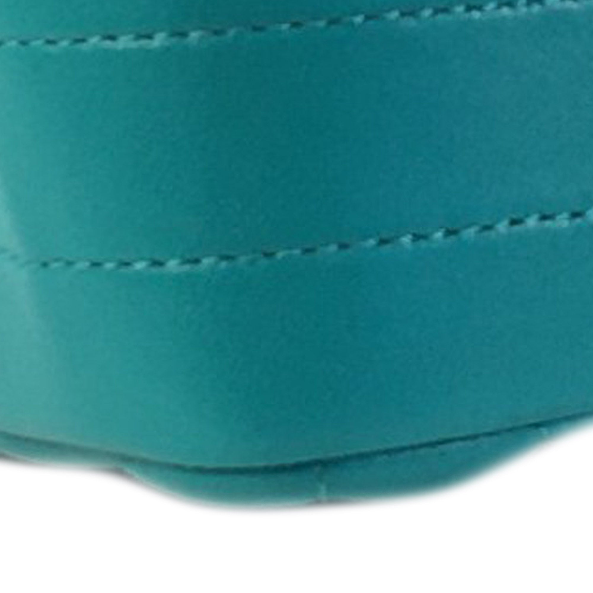 Chanel | Pre-Owned Mini Rectangular Chevron Lambskin Single Flap | Green