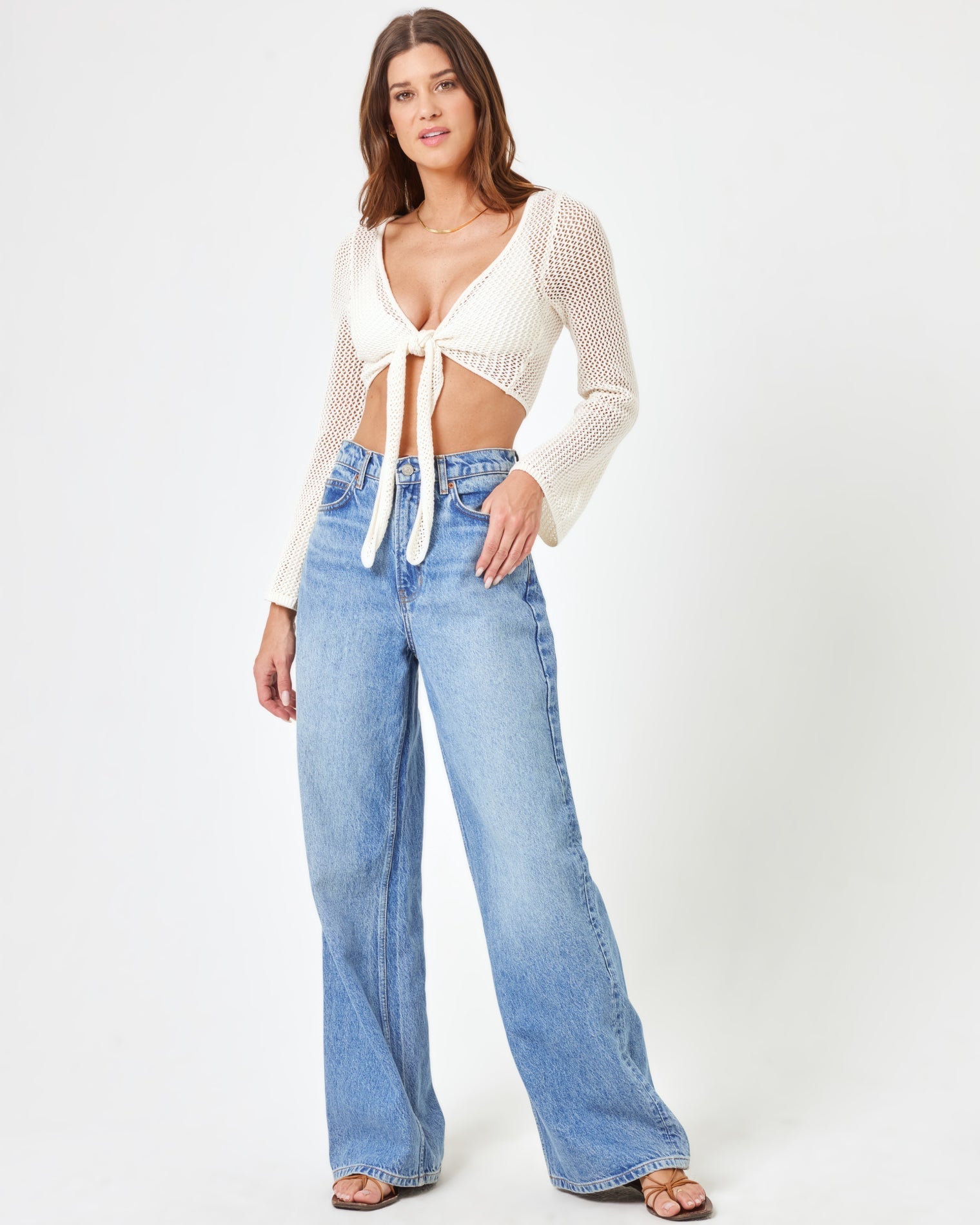 Cream | Model: Maitlynn (size: S)