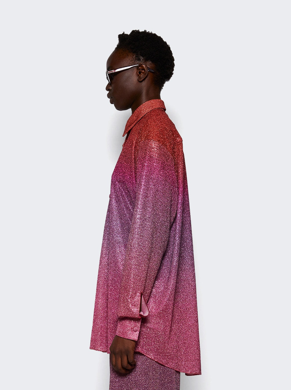 Women | Oséree | Lumiere Shade Shirt Sunset | Multi