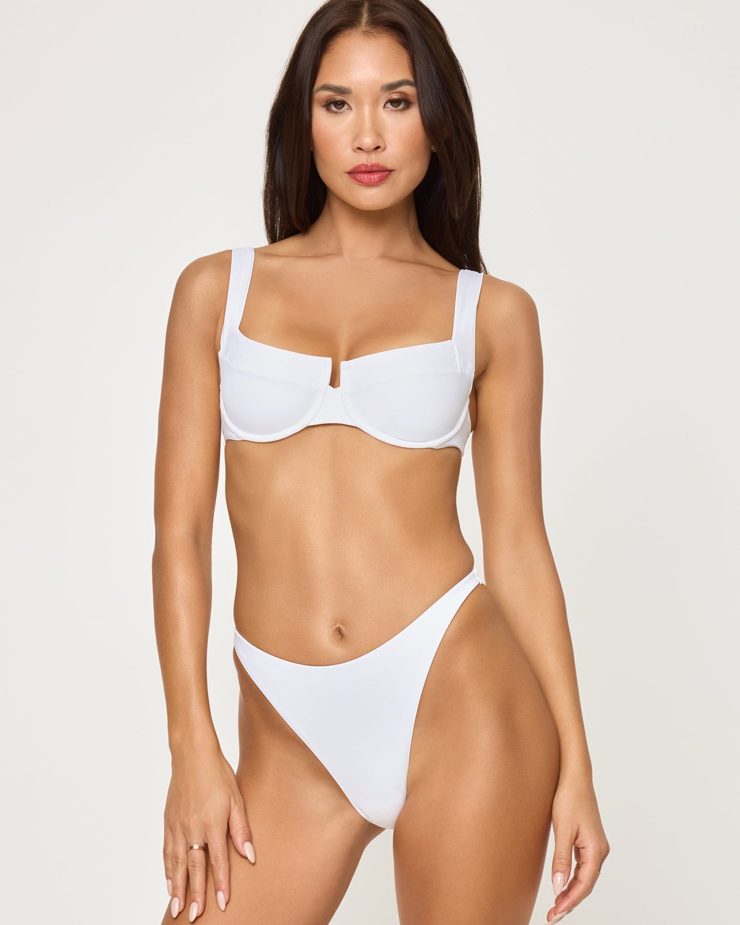Leilani Bikini Bottom | Bitsy | White
